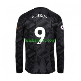 Fußballtrikots Arsenal Gabriel Jesus 9 Auswärts Trikotsatz 2022-2023 Langarm